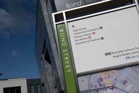 Chelmsford Bond Street (Sign)